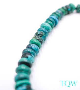 Rondelle Turquoise - Blue Green - 10-12 mm - 09-05-06