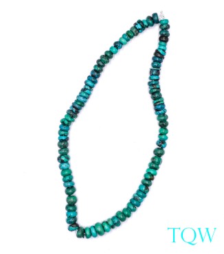 Rondelle Turquoise - Blue Green - 7-8 mm - 09-05-08