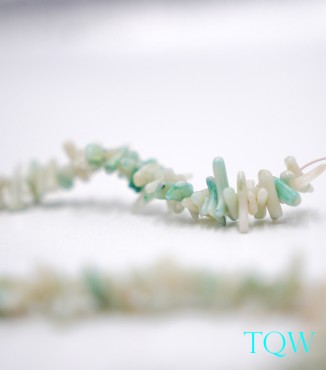 Soft Green Coral Branch Beads - Petite - 09-06-04