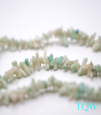Soft Green Coral Branch Beads - Petite - 09-06-04