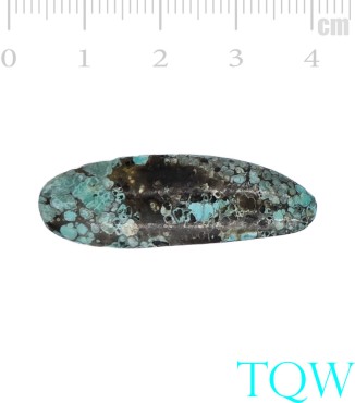 Turquoise Cabochon - Freeform - 37x12 MM - 122324-FR-18