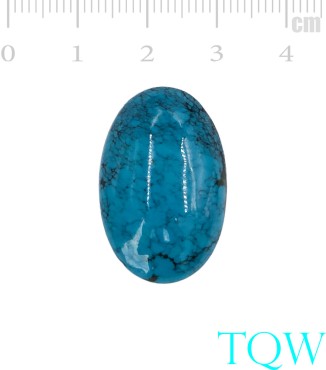 Turquoise Cabochon - Oval - 28x18 MM - 122324-OV-13