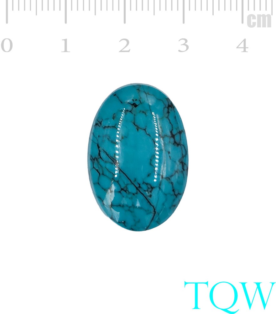 Turquoise Cabochon - Oval - 26x17 MM - 122324-OV-14