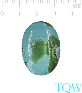 Turquoise Cabochon - Oval - 30x22 MM - 122324-OV-27
