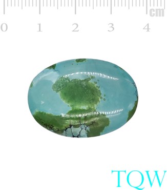 Turquoise Cabochon - Oval - 30x22 MM - 122324-OV-27