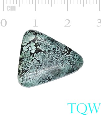 Turquoise Cabochon - Triangle - 22x18 MM - 33125-49