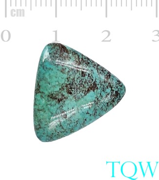 Turquoise Cabochon - Triangle - 20x18 MM - 33125-51