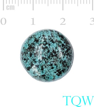 Turquoise Cabochon - Round - 18x18 MM - 33125-53