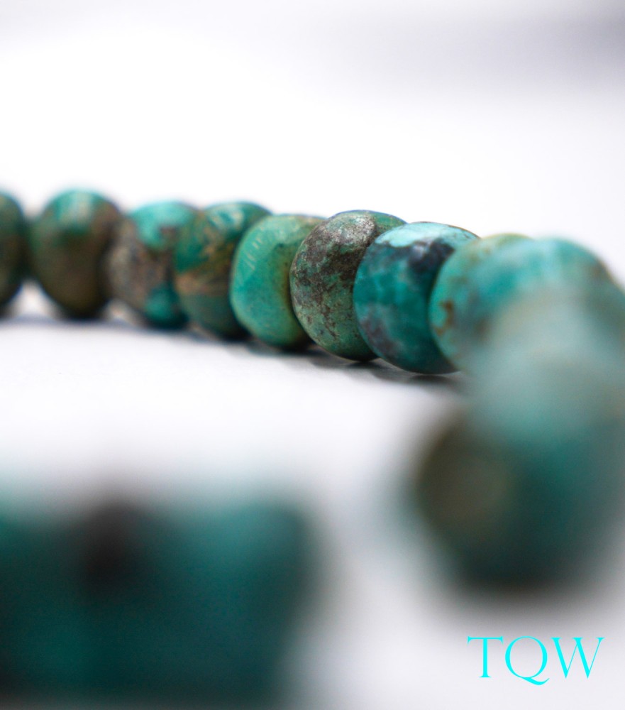 Rondelle Turquoise - Blue Green - 12 mm - 01-04-03