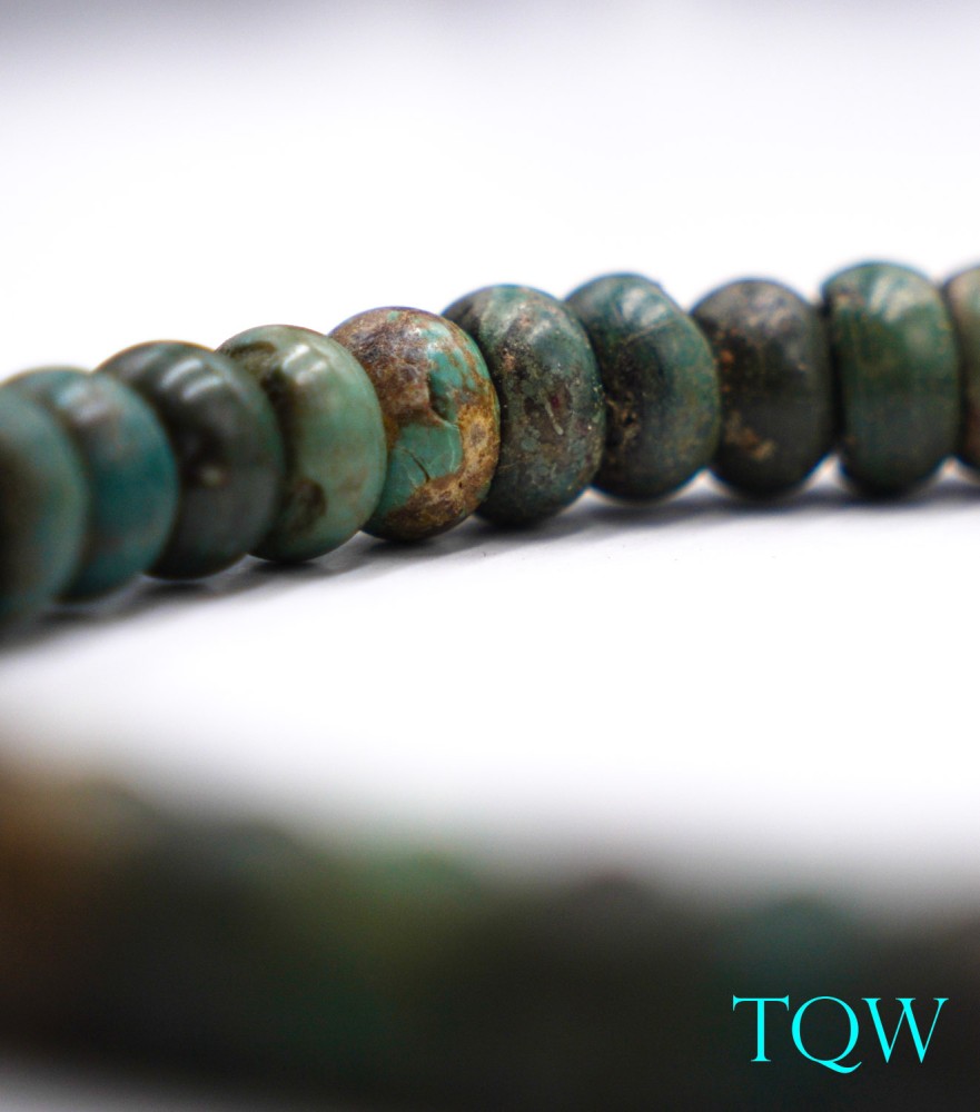 Rondelle Turquoise - Green Blue - 11 mm - 01-04-04