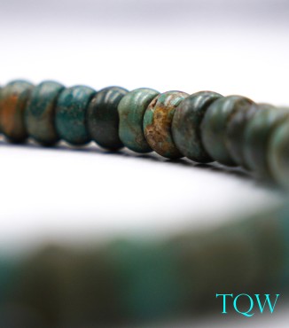 Rondelle Turquoise - Green Blue - 11 mm - 01-04-04