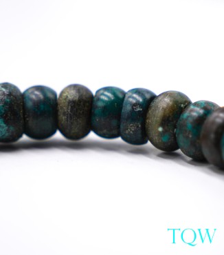 Rondelle Turquoise - Blue Green - 11 mm - 01-04-05