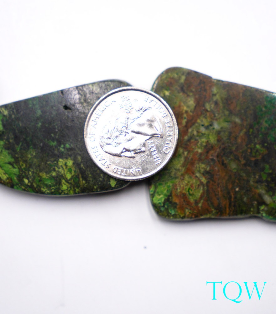 Forest Green Turquoise Slabs - Medium - 01-05-04