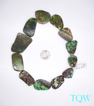 Forest Green Turquoise Slabs - Medium - 01-05-04