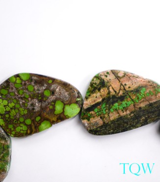 Forest Green Turquoise Slabs - Medium - 01-05-04
