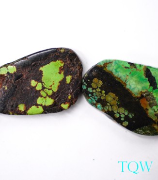 Forest Green Turquoise Slabs - Medium - 01-05-04