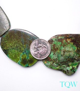 Forest Green Turquoise Slabs - Medium - 01-05-05