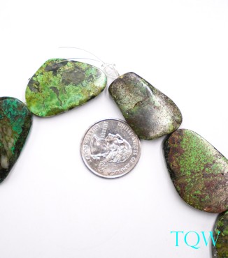 Forest Green Turquoise Slabs - Medium - 01-05-05