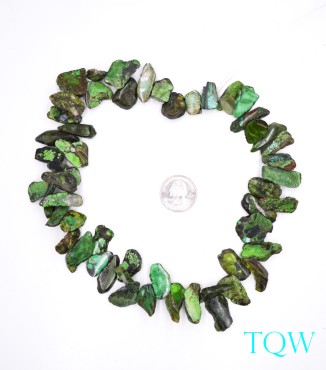 Forest Green Turquoise Slabs - Small - 01-05-06