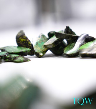 Forest Green Turquoise Slabs - Small - 01-05-06