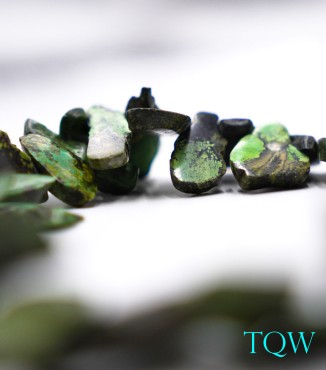 Forest Green Turquoise Slabs - Small - 01-05-06