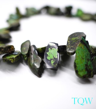 Forest Green Turquoise Slabs - Small - 01-05-06