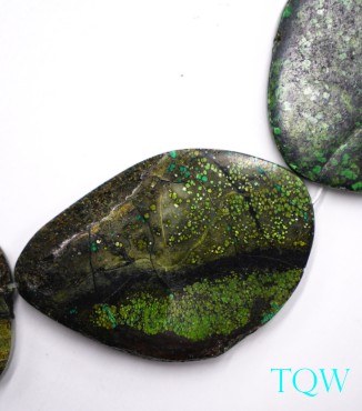 Forest Green Turquoise Slabs - 01-05-10
