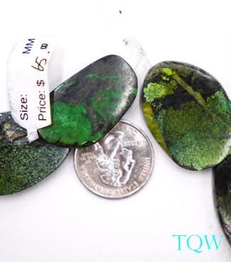 Forest Green Turquoise Slabs - 01-05-10