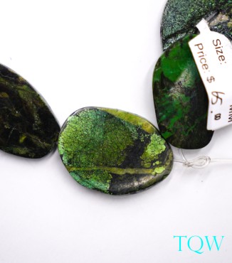 Forest Green Turquoise Slabs - 01-05-10