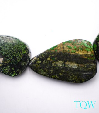 Forest Green Turquoise Slabs - 01-05-10
