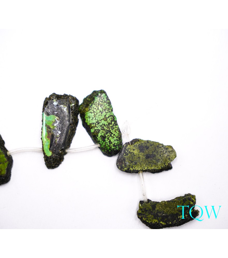 Forest Green Turquoise Slab - 01-05-11
