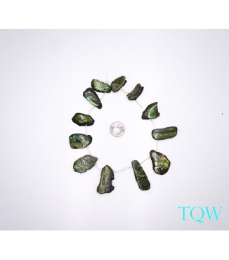 Forest Green Turquoise Slab - 01-05-11
