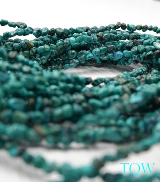 Turquoise Nuggets - Green Blue - 3 mm - 05-04-01