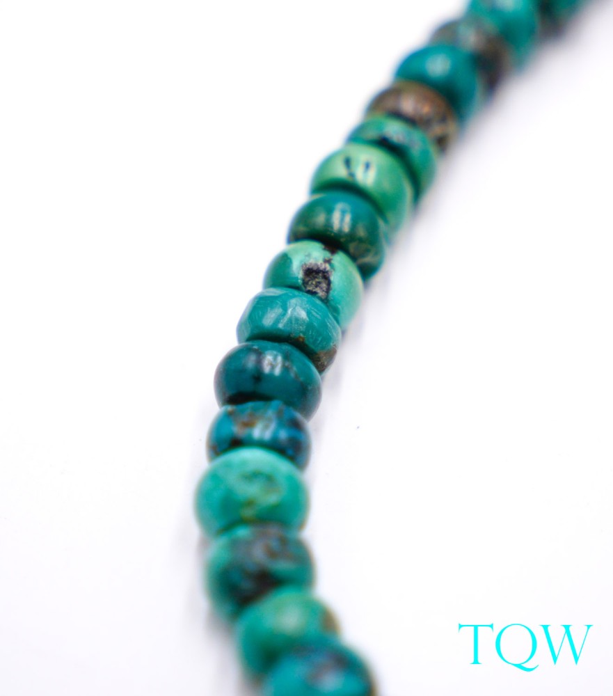 Rondelle Turquoise - Green Blue - 7 mm - 05-08-07