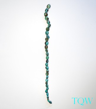 Graduated Oval Turquoise - Green Blue - 06-01-01