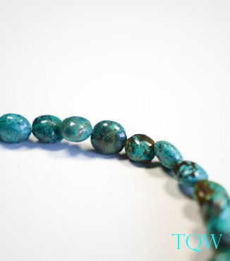 Graduated Oval Turquoise - Green Blue - 06-01-01
