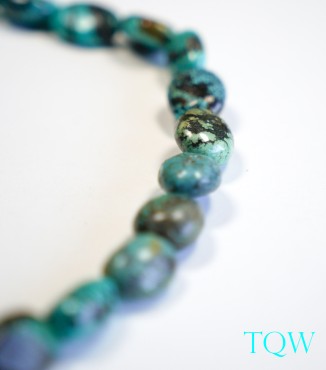Graduated Oval Turquoise - Green Blue - 06-01-02