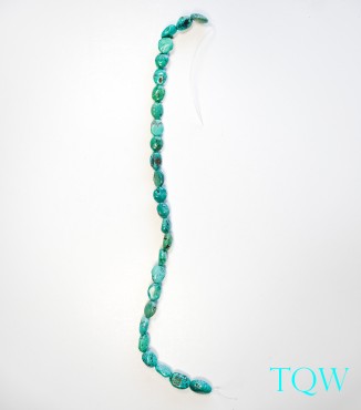 Irregular Oval Turquoise - Green Blue - 06-01-03
