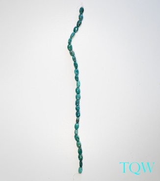 Irregular Oval Turquoise - Green Blue - 06-01-04