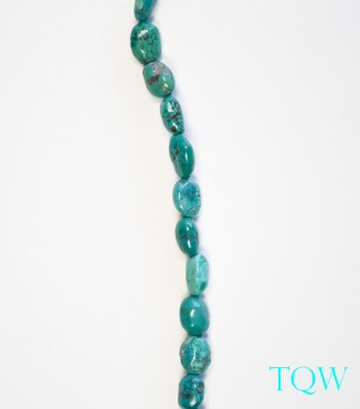Irregular Oval Turquoise - Green Blue - 06-01-04