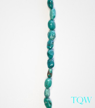 Irregular Oval Turquoise - Green Blue - 06-01-04