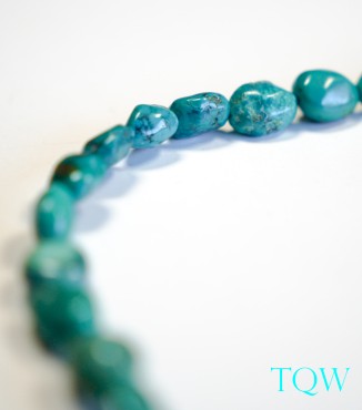 Irregular Oval Turquoise - Green Blue - 06-01-04