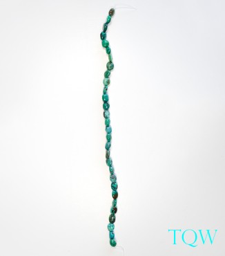 Irregular Oval Turquoise - Green Blue - 06-01-05