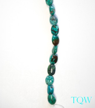 Irregular Oval Turquoise - Green Blue - 06-01-05