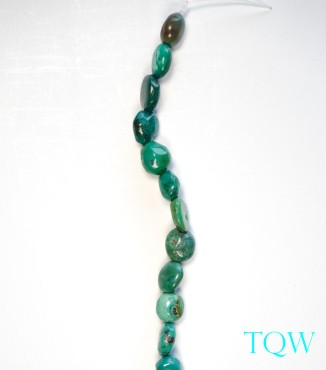 Irregular Oval Turquoise - Green Blue - 06-01-05