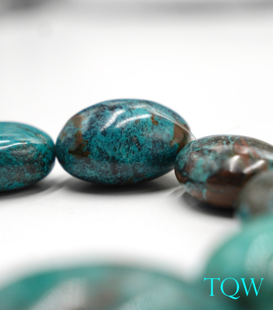 Large Oval Turquoise - Blue Green - 06-01-07