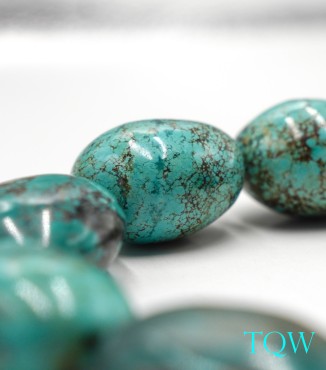 Large Oval Turquoise - Blue Green - 06-01-07