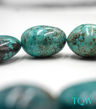 Large Oval Turquoise - Blue Green - 06-01-07