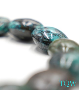 Oval Turquoise - Green Blue - 06-01-08