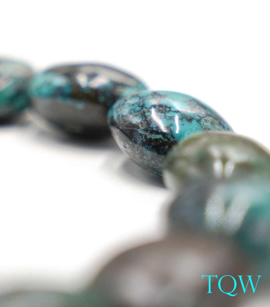 Oval Turquoise - Green Blue - 06-01-08